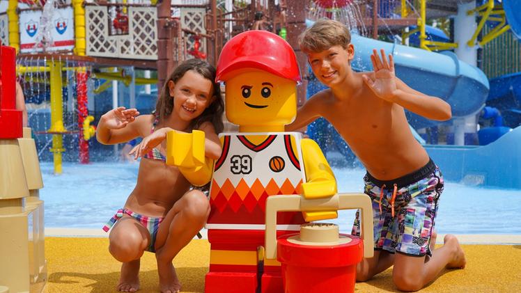 Countdown für die Eröffnung von Legoland, dem Wasser-Themenpark im Gardaland