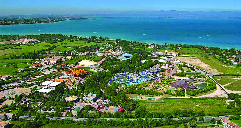 Castelnuovo del Garda Sicheres Wandern auf den Strandbädern Gardasee