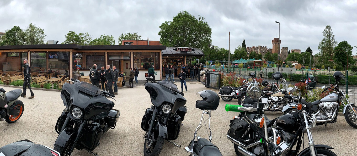 Für Biker (und andere) bis 10. Juli die 1. Festa-Pacheca in Lazise