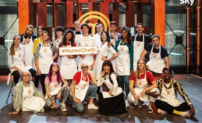 MasterChef Italy-Köche kochen für die Öffentlichkeit in Bardolino