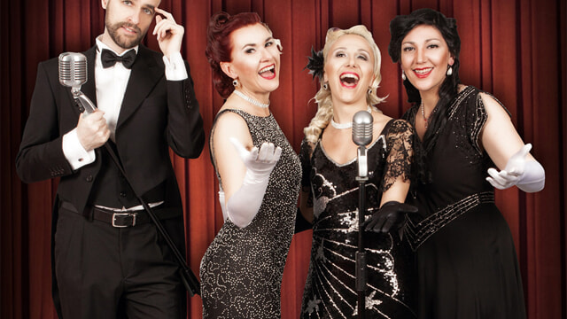 In Castelnuovo del Garda ein Swing-Konzert im Dim-Theater