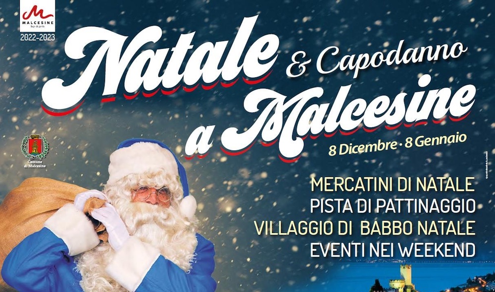 Bis zum 8. Januar verwandelt sich Malcesine in die magische Heimat des Weihnachtsmanns