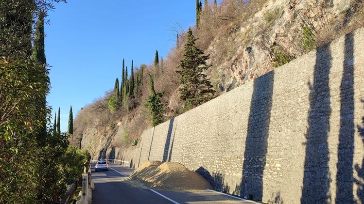 Erdrutsch an der Gardesana Staße: Die Straße ist wieder geöffnet worden