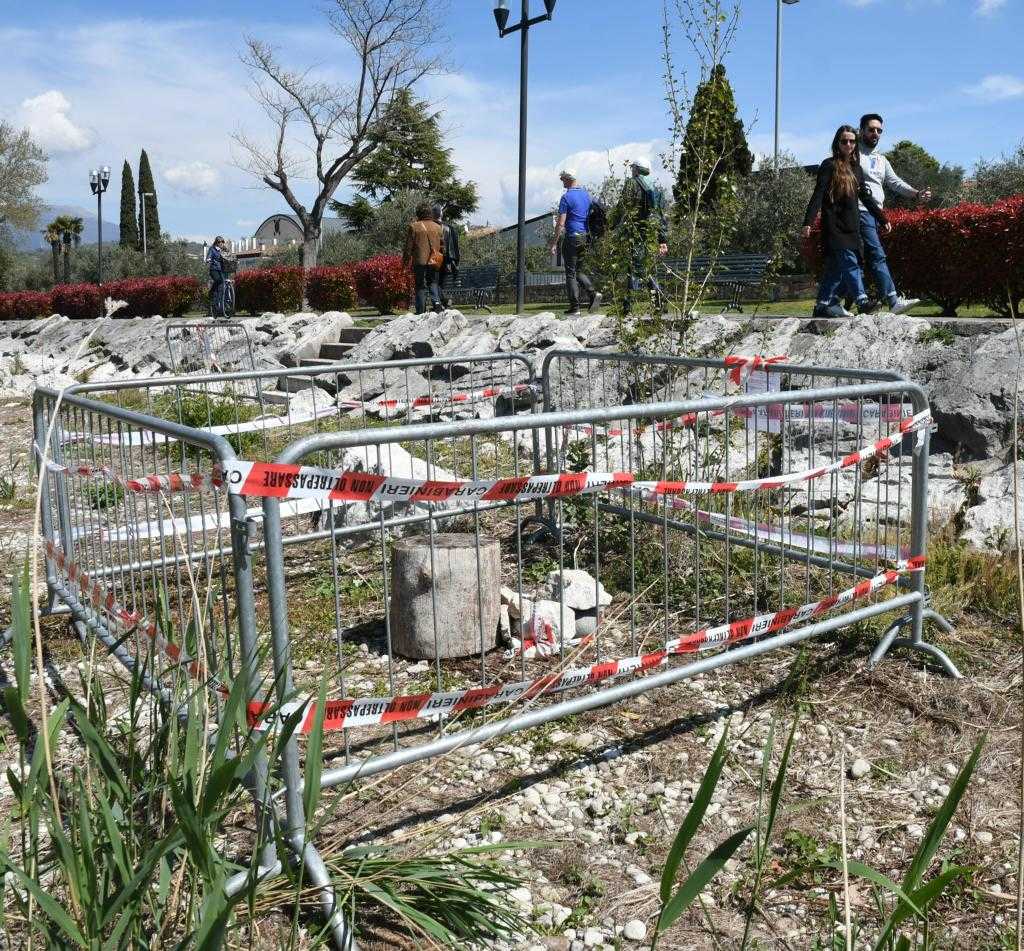 Munition am Strand von Bardolino: Vorsicht!