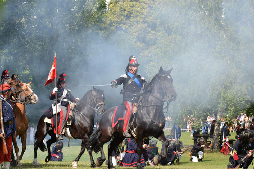 Am 24. und 25. Juni im Parco Sigurtà die historische Nachstellung der Schlacht von 1859