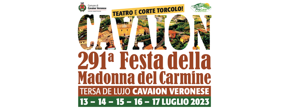 „Tersa de lujo“(Dritter Juli): Das alte Fest beginnt in Cavaion Veronese