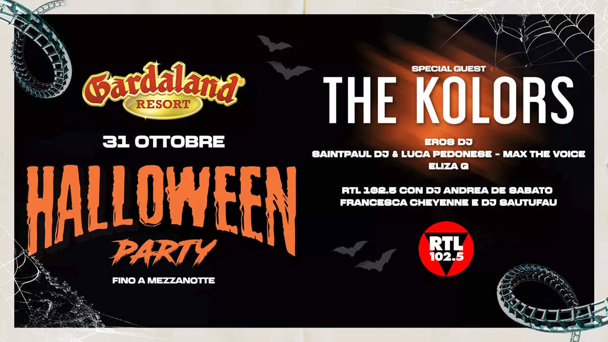 Halloween Party am 31. Oktober im Gardaland – großes Saisonfinale Gardaland Halloween Party 2023
