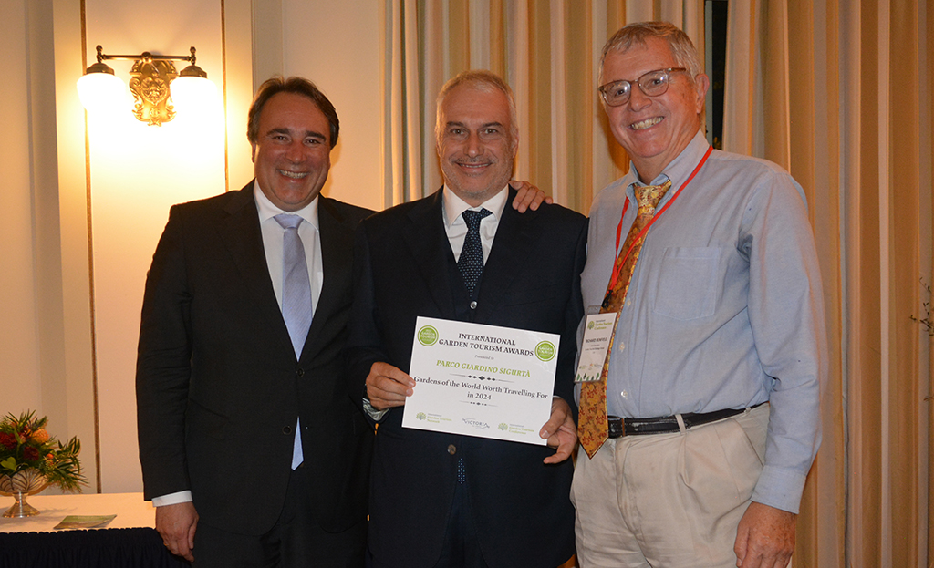 Gartenpark Sigurtà mit dem Garden Tourism Award 2023 ausgezeichnet