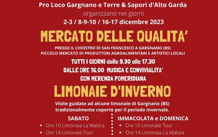 Gargnano: Pro Loco organisiert Besichtigungen der Zitronengärten