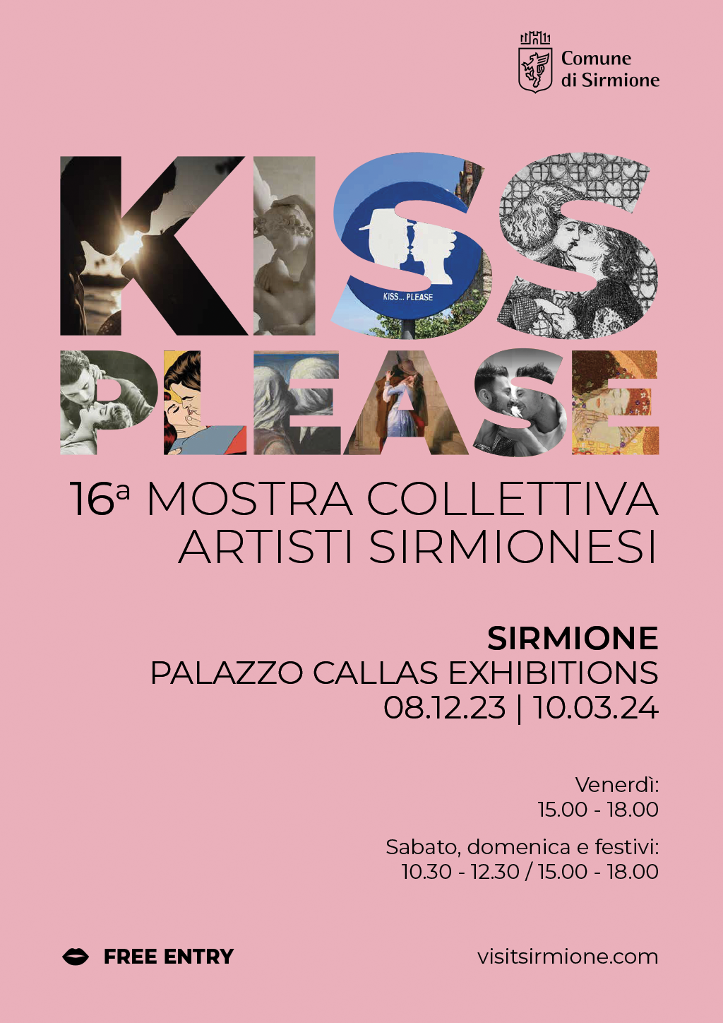 Kiss Please – Ausstellung in Sirmione Sirmione - Kiss please