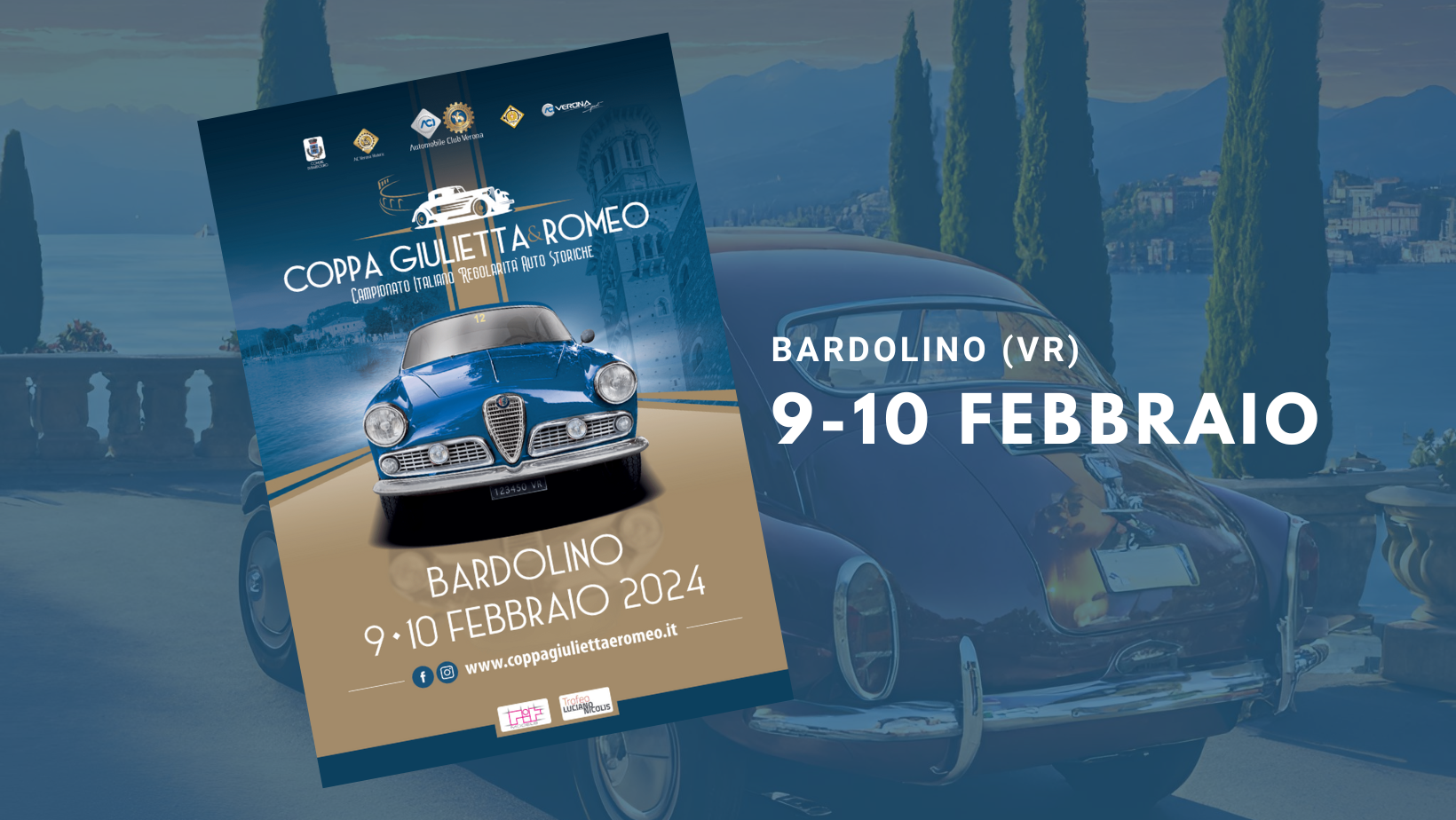Anmeldung für die Coppa Giulietta&Romeo für Oldtimer am 9. und 10. Februar geöffnet
