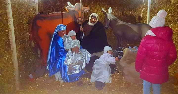 Lebendige Krippe an der Polveriera in Rivoli zum Dreikönigstag