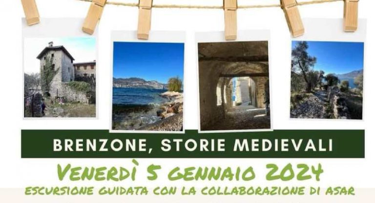 Freitag, 5. Januar, Ausflug nach Brenzone zwischen mittelalterlichen Dörfern