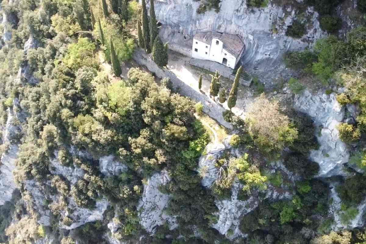 Die Wege zur Einsiedelei von San Valentino bleiben bis zum 31. März geschlossen