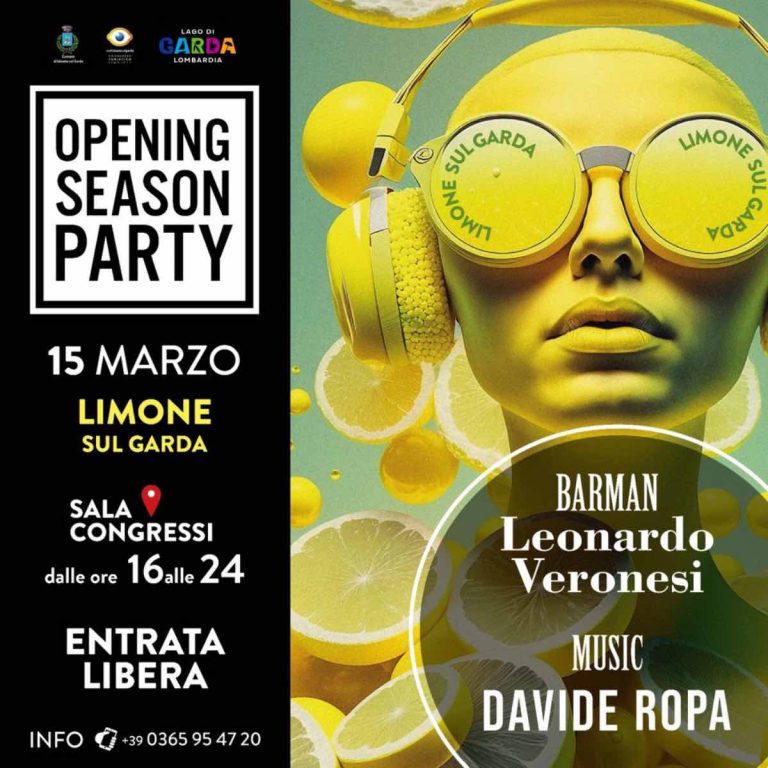 Limone: Opening Season Party lüftet den Vorhang für die Tourismussaison