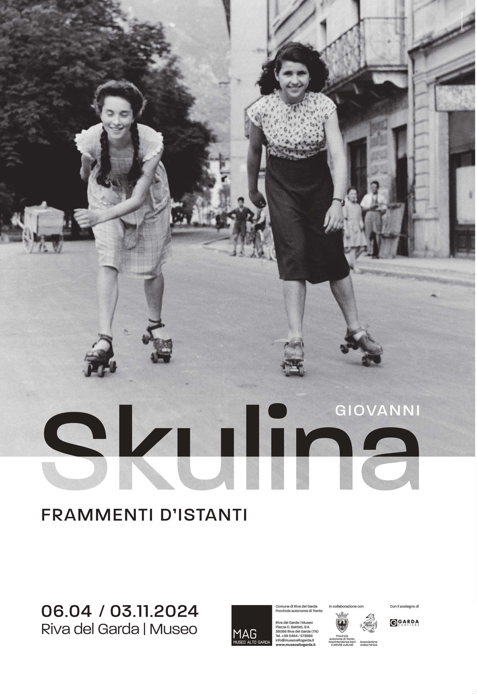 Samstag, 6. April, im Museum von Riva die Ausstellung von Giovanni Skulina Giovanni Skulina: "Frammenti d'istante"
