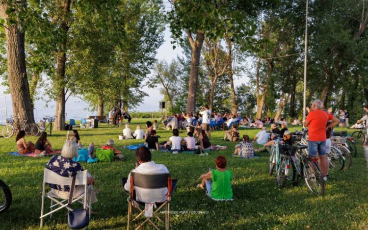 „Films on the Beach“ in Sirmione an Sonntags im August