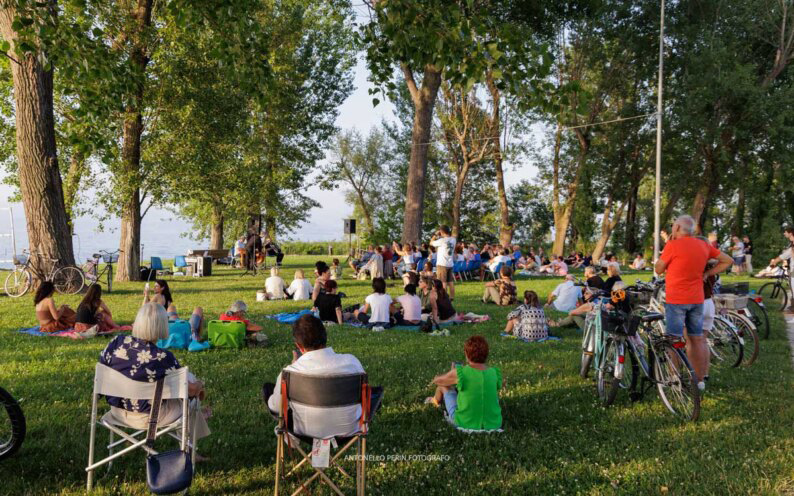 „Films on the Beach“ in Sirmione an Sonntags im August