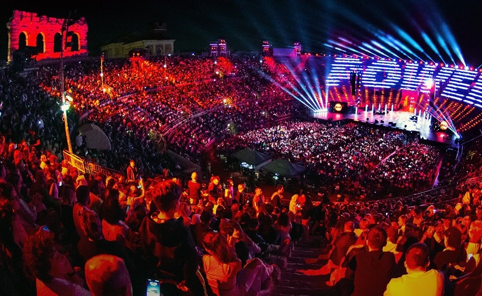 Verona, 3. und 4. September: Zwei Abende mit junger Musik in der Arena