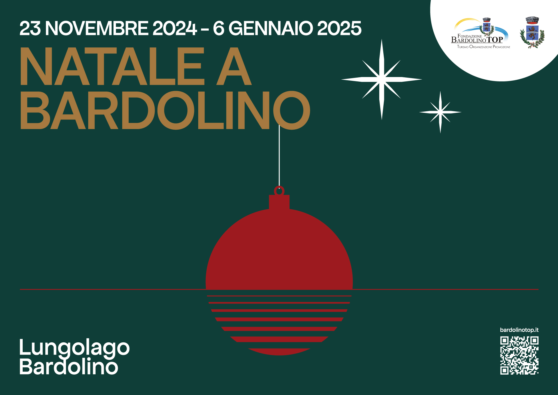 In Bardolino weihnachtet ist