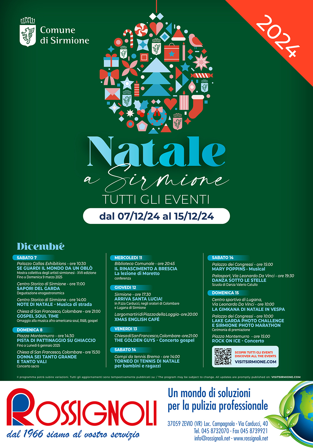Weihnachten in Sirmione: umfangreicher Veranstaltungskalender für die Festtage Natale in Sirmione