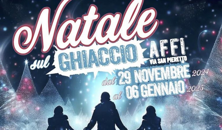 30. November, in Affi Einweihung der Eislaufbahn