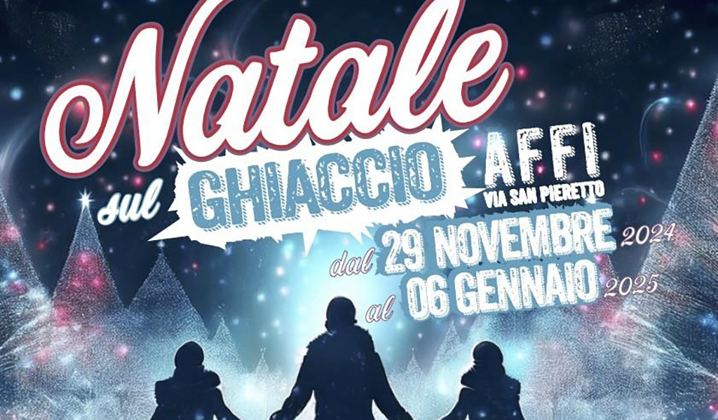 30. November, in Affi Einweihung der Eislaufbahn