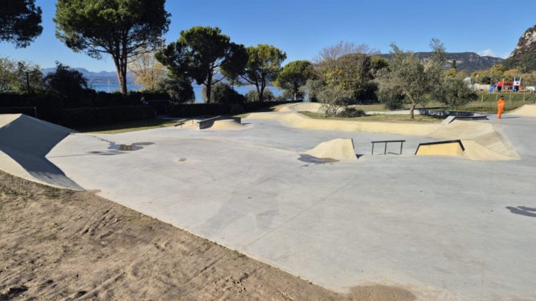 In Bardolino wurde neuer Skate Park eingeweiht