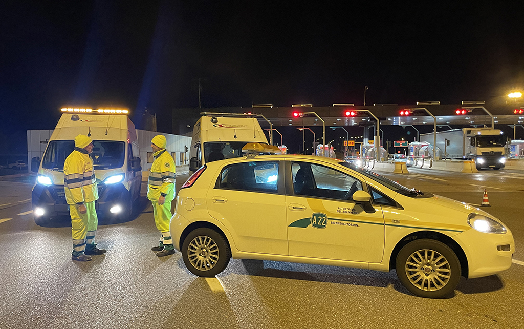 2024 hat die Verkehrspolizei auf der A22 20.375 Verstöße festgestellt