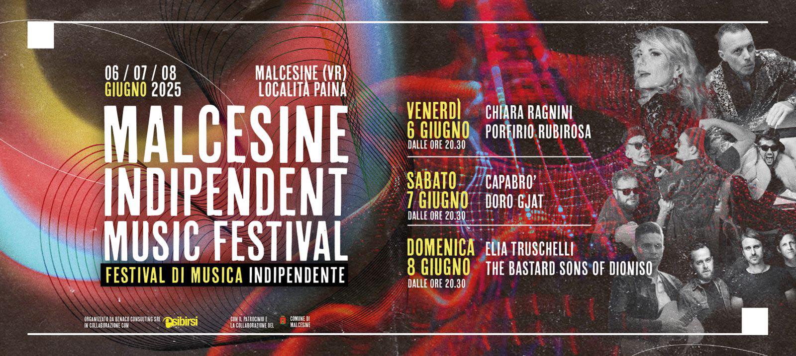Vom 6. bis 8. Juni findet das „Malcesine Independent Music Festival“ statt