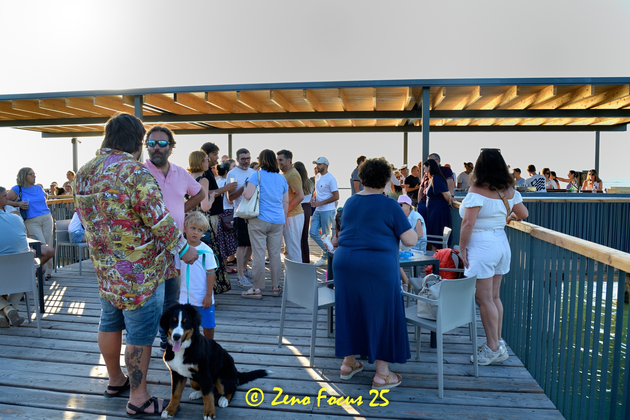 Der Steg von Ronchi in Castelnuovo wiedereröffnet