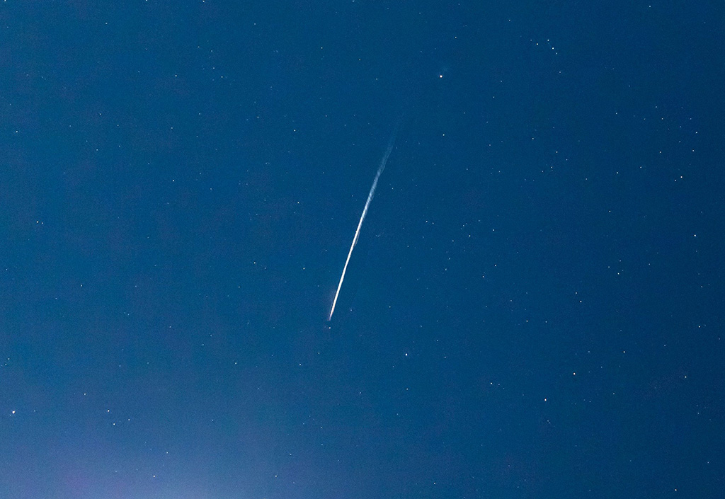 Die Beobachtung des Nachthimmels in Forte Garda wurde wegen schlechten Wetters verschoben