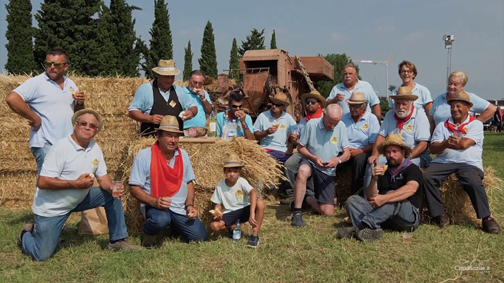 Vom 15. bis 17. August in Lazise das Fest der Dresch- und Pflugarbeiten mit historischen Maschinen