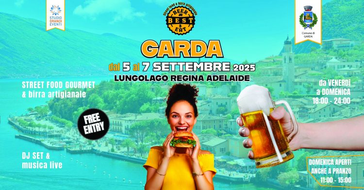 Garda: Street Food Festival kehrt vom 5. bis zum 7. September zurück