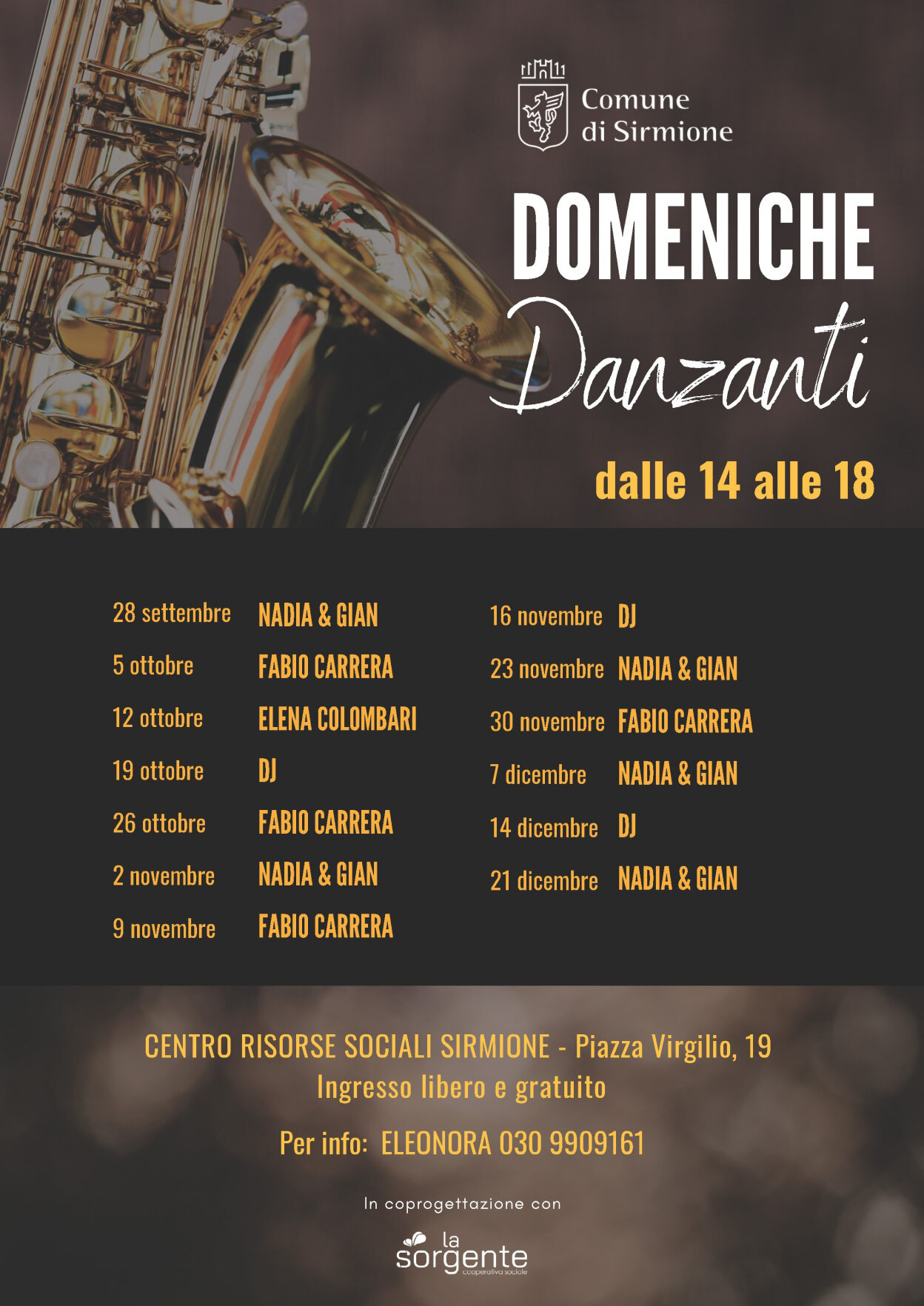 Sirmione - Domeniche danzanti/Tanzende Sonntage