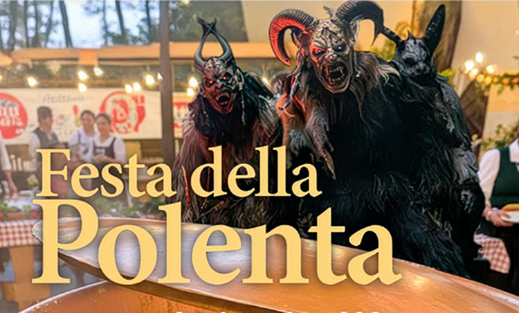Highlight in Tremosine sul Garda: Polenta-Fest und Krampuslauf