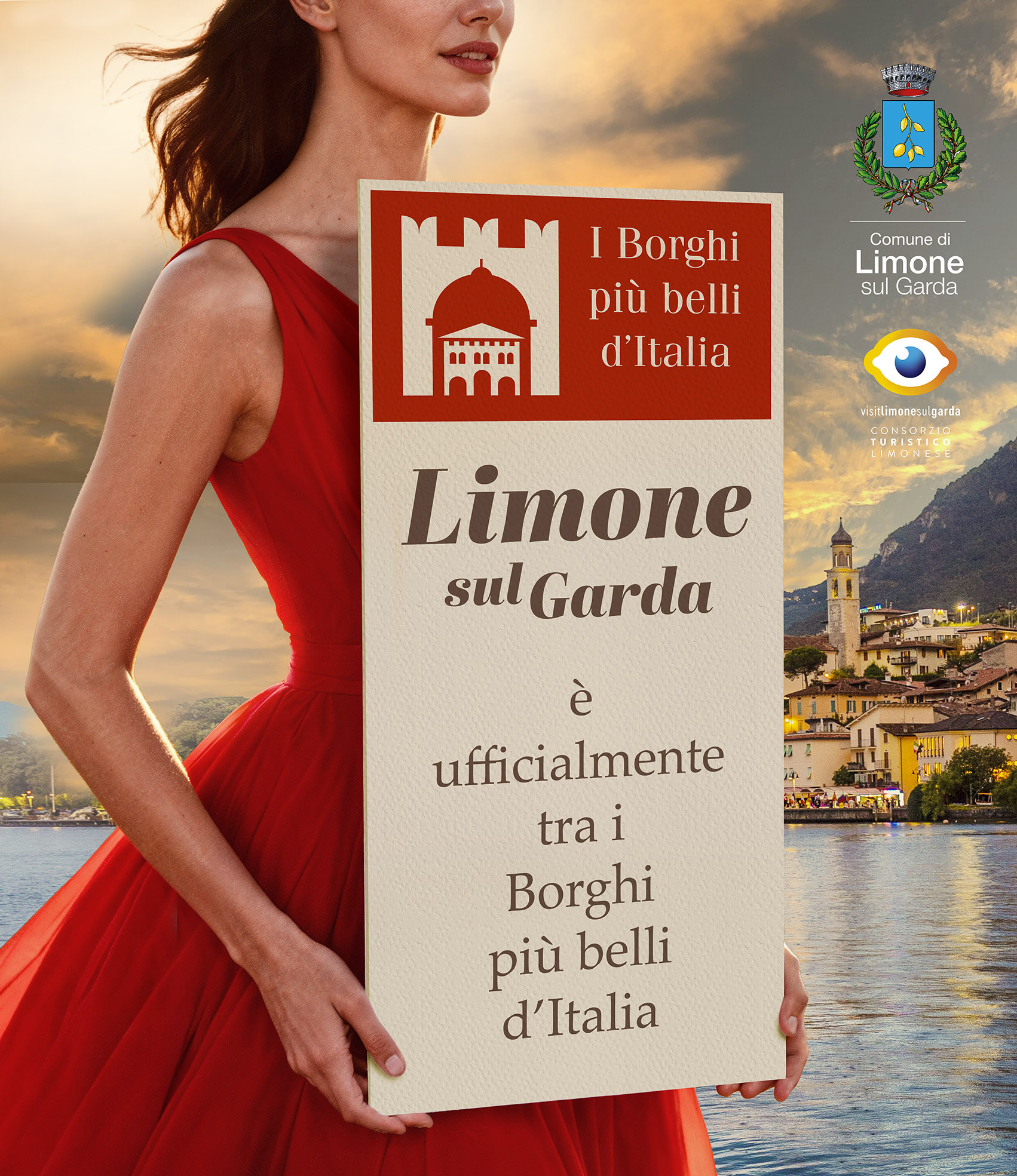 Limone sul Garda im Kreis der schönsten Dörfer Italiens Limone sul Garda im Kreis der schönsten Dörfer Italiens