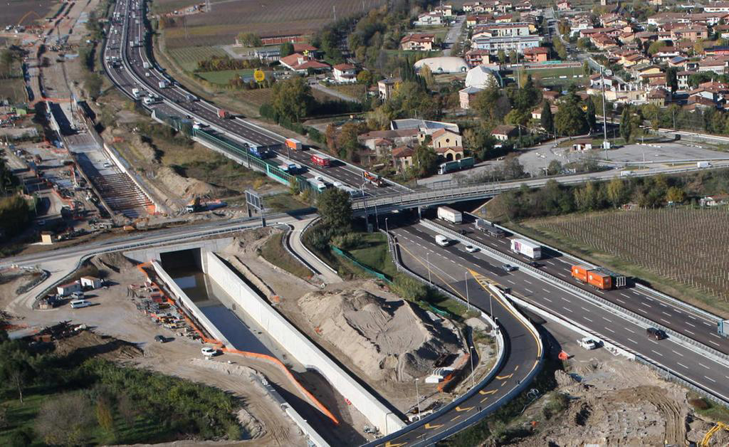 A4: Vom 26. bis 28. Januar wird die Mautstelle Peschiera für drei Nächte geschlossen