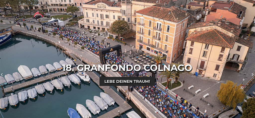 Colnago Cycling Festival 10.–12. April in Desenzano – Drei Tage Radsport am Gardasee