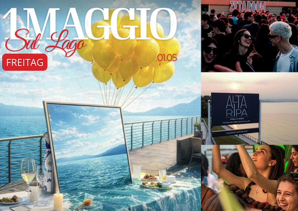 1. Mai am Gardasee: Musik, Atmosphäre und Dolce Vita im Altaripa in Desenzano