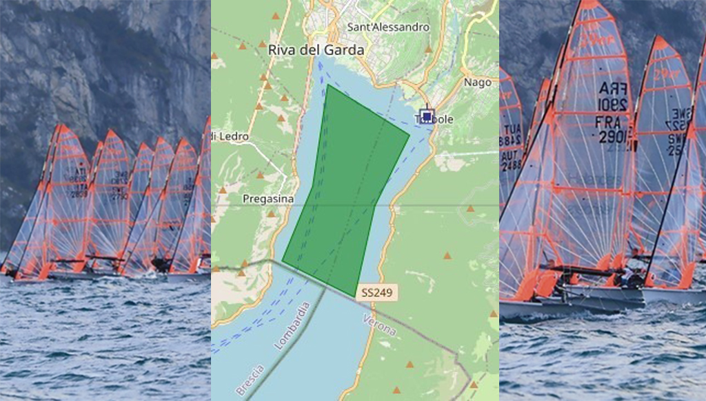 1.-4. Juli: am oberen Gardasee „18 Footer Championship“. Bitte seien Sie vorsichtig