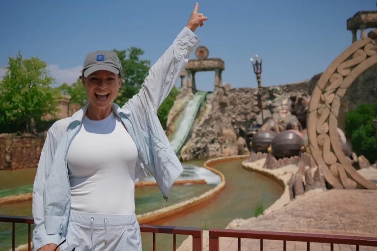 Michelle Hunziker: Ein Tag voller Freizeitvergnügen und Spaß in Gardaland