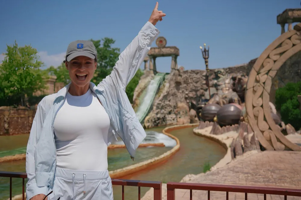 Michelle Hunziker: Ein Tag voller Freizeitvergnügen und Spaß in Gardaland