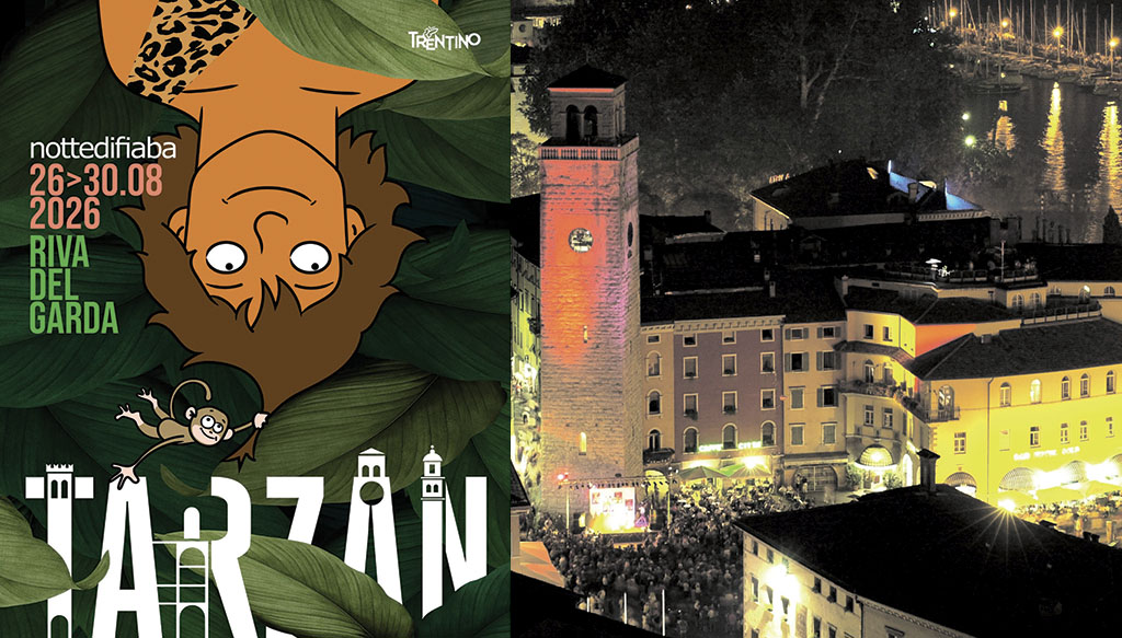 Märchennacht 2026: Tarzan erobert vom 26. bis 30. August Riva del Garda