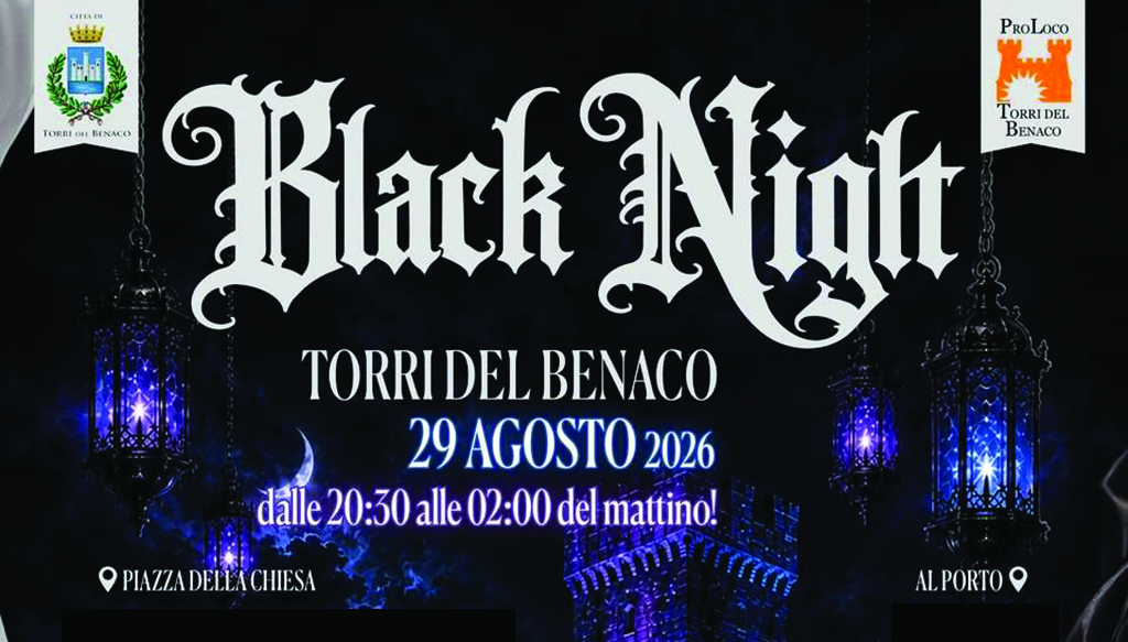 29. August: „Black Night“ in Torri mit Musik, Licht und besonderer Atmosphäre