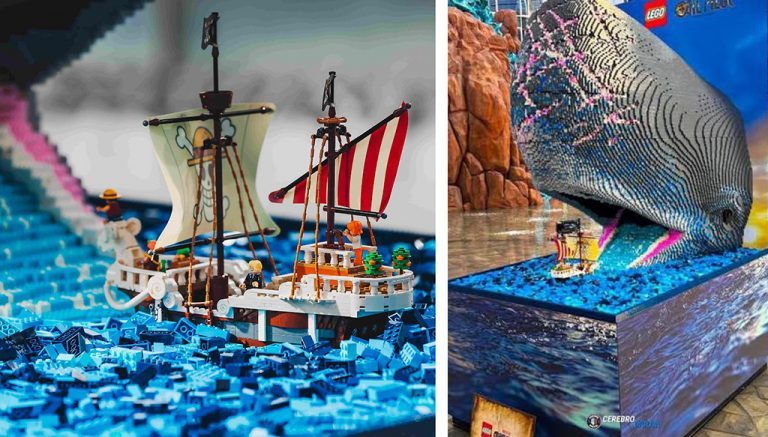 Laboon aus ONE PIECE als LEGO-Figur im LEGOLAND Water Park