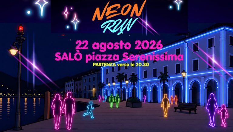 Salò: Am Samstag, den 22. August kehrt der Neon Run zurück