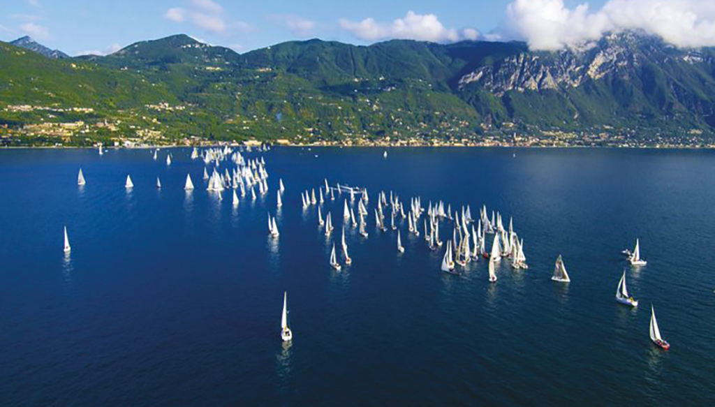Oberer Gardasee, 5.–6. September: Die 76. Centomiglia setzt die Segel