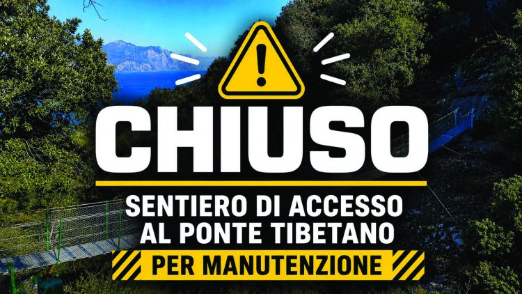 Hängebrücke von Torri del Benaco bleibt bis Mitte Dezember geschlossen
