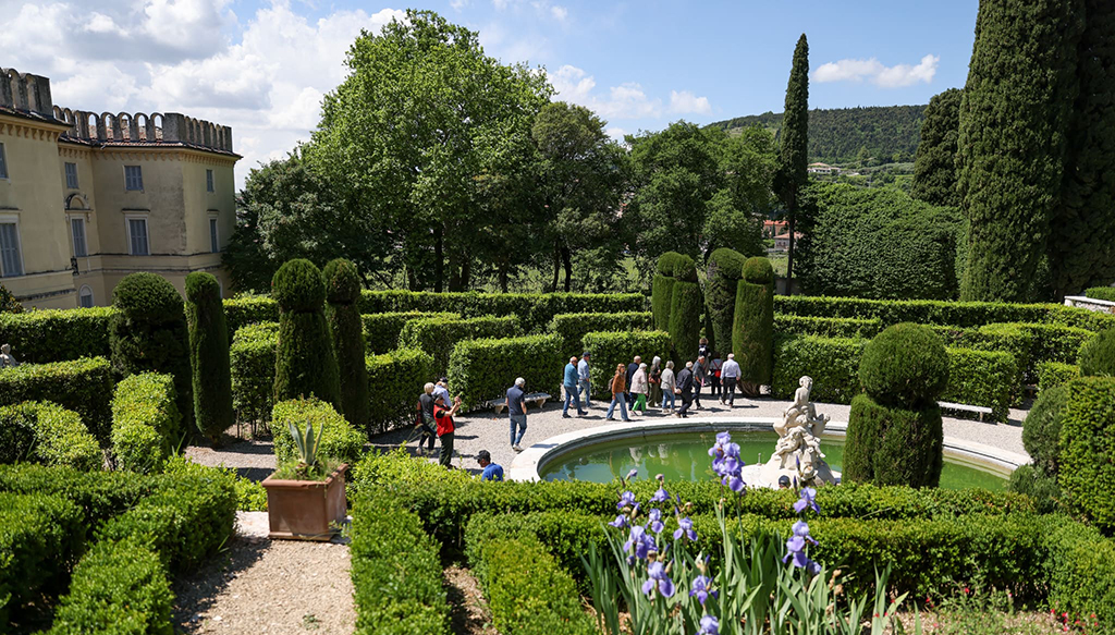 Tag der Venetischen Villen in den Giardini di Pojega in Negrar di Valpolicella